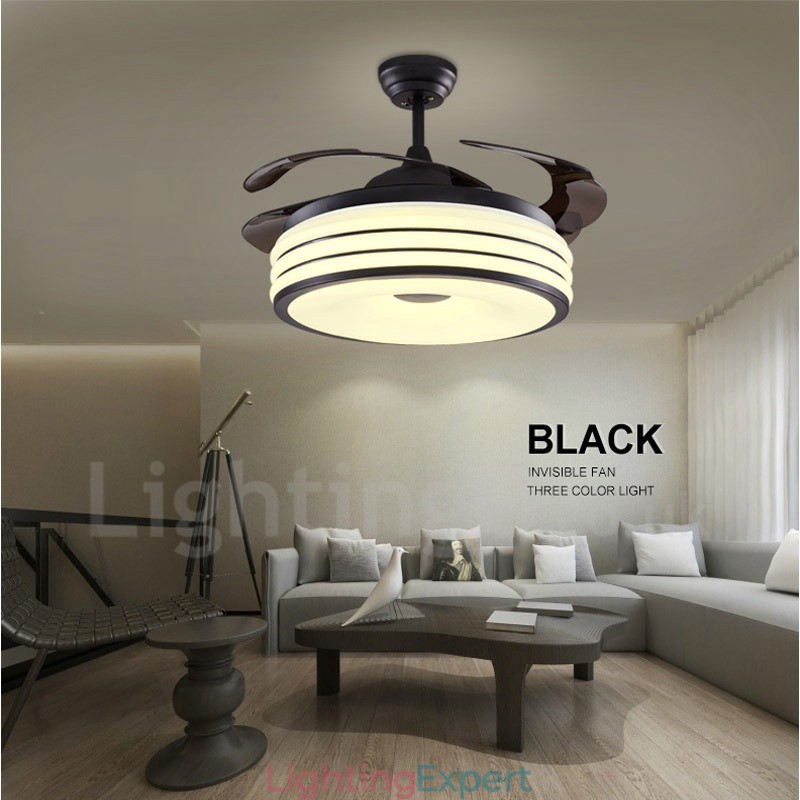 Modern Contemporary Invisible Ceiling Fan Ceiling Fans