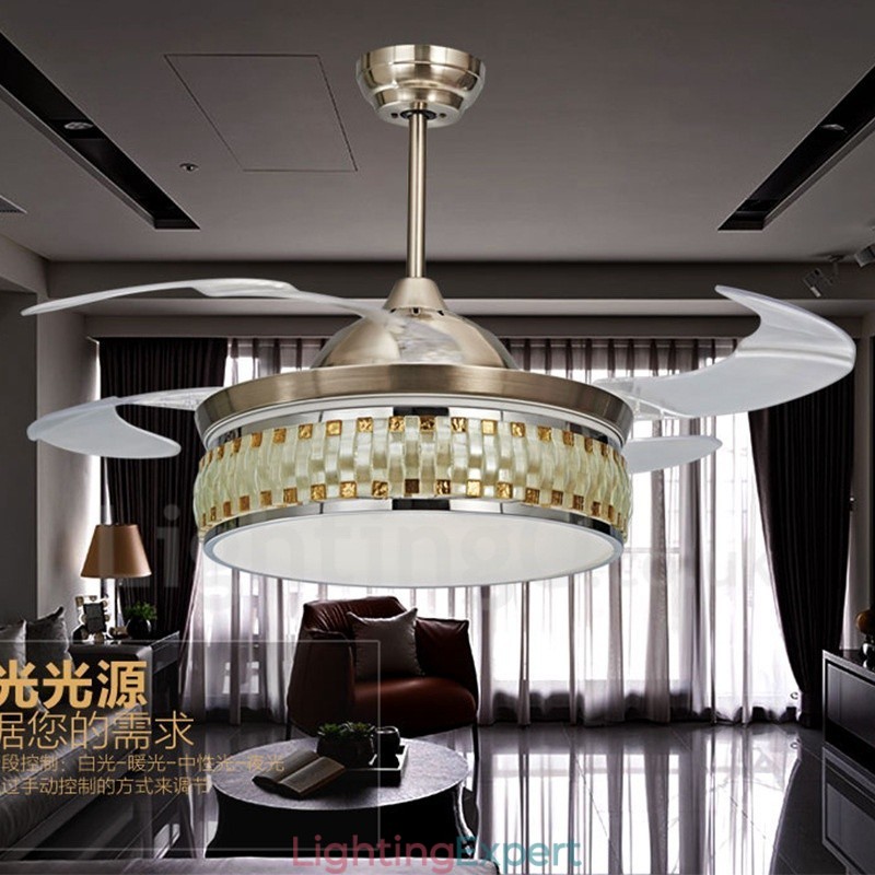 Modern Contemporary Invisible Ceiling Fan Ceiling Fans