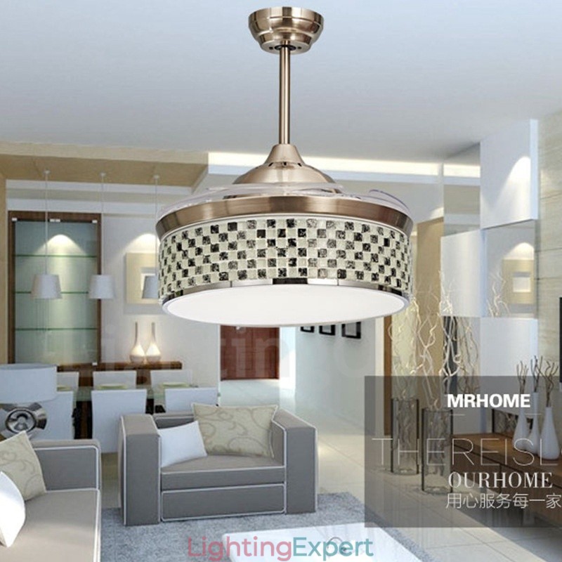 Modern Contemporary Invisible Ceiling Fan Ceiling Fans