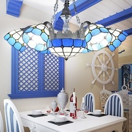 The Mediterranean Sea Rural Sitting Creative 6 + 1 Head Lamps And Lanterns