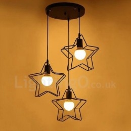 3 Light Modern Contemporary Integrated Pendant Light