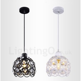 1 Light Rustic Lodge Integrated Pendant Light