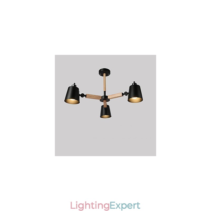 Vintage Painting Feature for Metal Chandelier