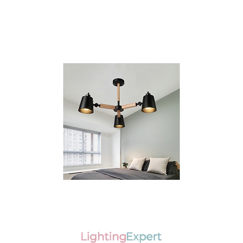 Vintage Painting Feature for Metal Chandelier