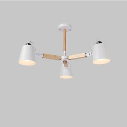 Vintage Painting Feature for Metal Chandelier