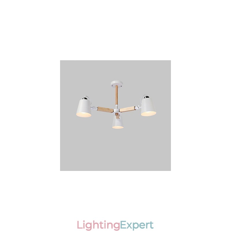 Vintage Painting Feature for Metal Chandelier