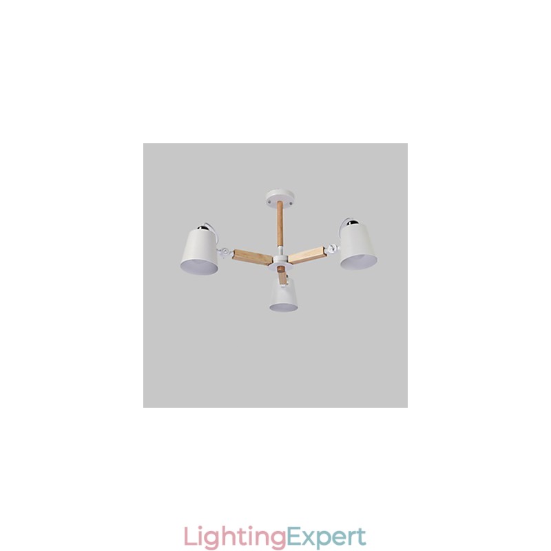 Vintage Painting Feature for Metal Chandelier
