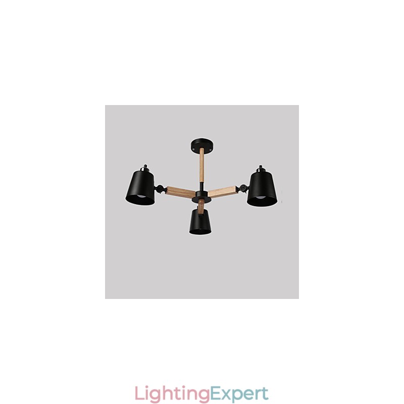 Vintage Painting Feature for Metal Chandelier