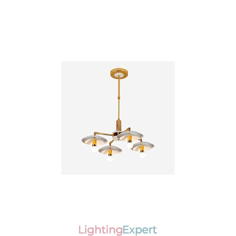 4 Light Mini Style Traditional Classic Modern Contemporary Chandelier