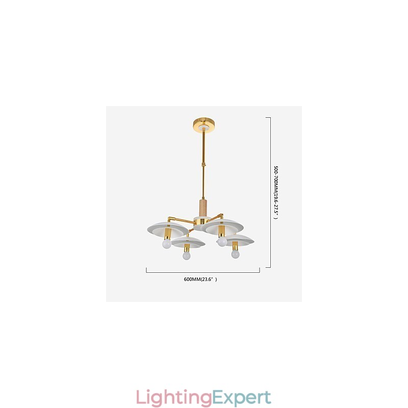 4 Light Mini Style Traditional Classic Modern Contemporary Chandelier