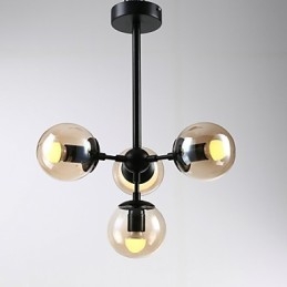 Traditional Classic Retro Painting Feature for Designers Metal Chandelier