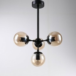 Traditional Classic Retro Painting Feature for Designers Metal Chandelier