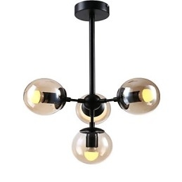 Traditional Classic Retro Painting Feature for Designers Metal Chandelier