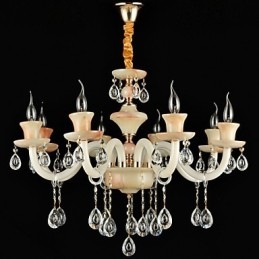 Modern Contemporary Traditional Classic Electroplated Feature for Crystal Mini Style Metal Chandelier