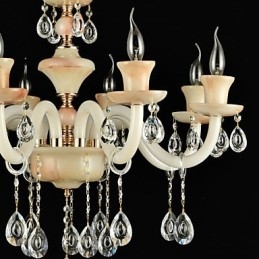 Modern Contemporary Traditional Classic Electroplated Feature for Crystal Mini Style Metal Chandelier