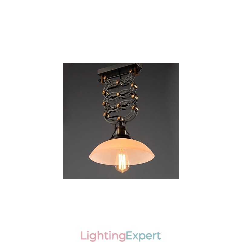 American Countryside Loft Style Pendant Light Wrought Iron Scissor Light Shop Decoration Lights Light