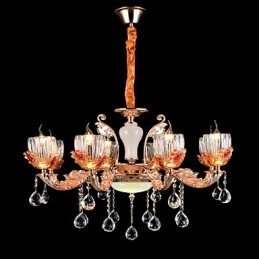 Modern Contemporary Traditional Classic Zinc Alloy Feature for Crystal Mini Style Metal Pendant Light