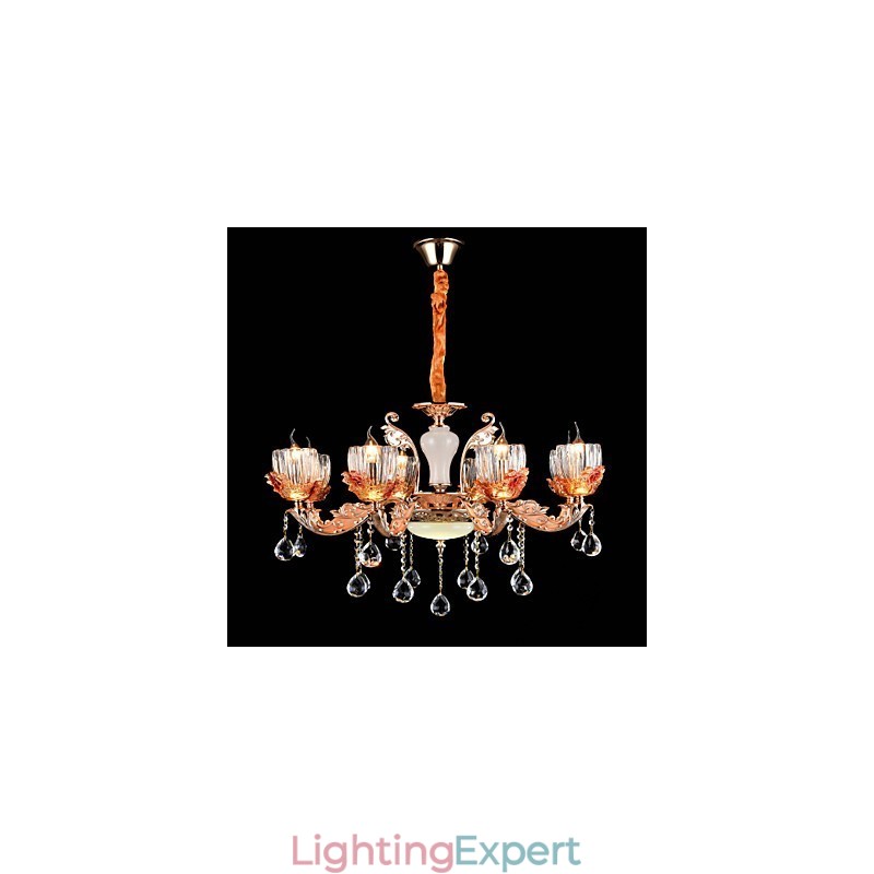 Modern Contemporary Traditional Classic Zinc Alloy Feature for Crystal Mini Style Metal Pendant Light