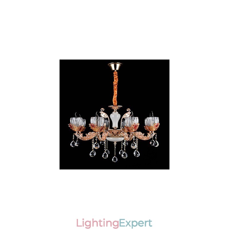 Modern Contemporary Traditional Classic Zinc Alloy Feature for Crystal Mini Style Metal Pendant Light