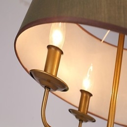 Rustic Lodge Painting Feature for Designers Metal Indoor Shops 2 Bulbs Chandelier