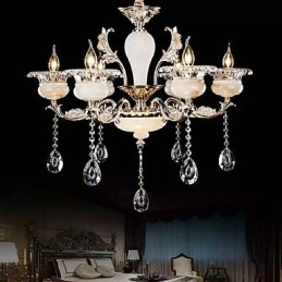 Retro Chrome Feature for Designers Metal Pendant Light