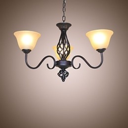 Traditional Classic Rustic Lodge Vintage Retro Country Others Feature for Mini Style Designers Metal Chandelier