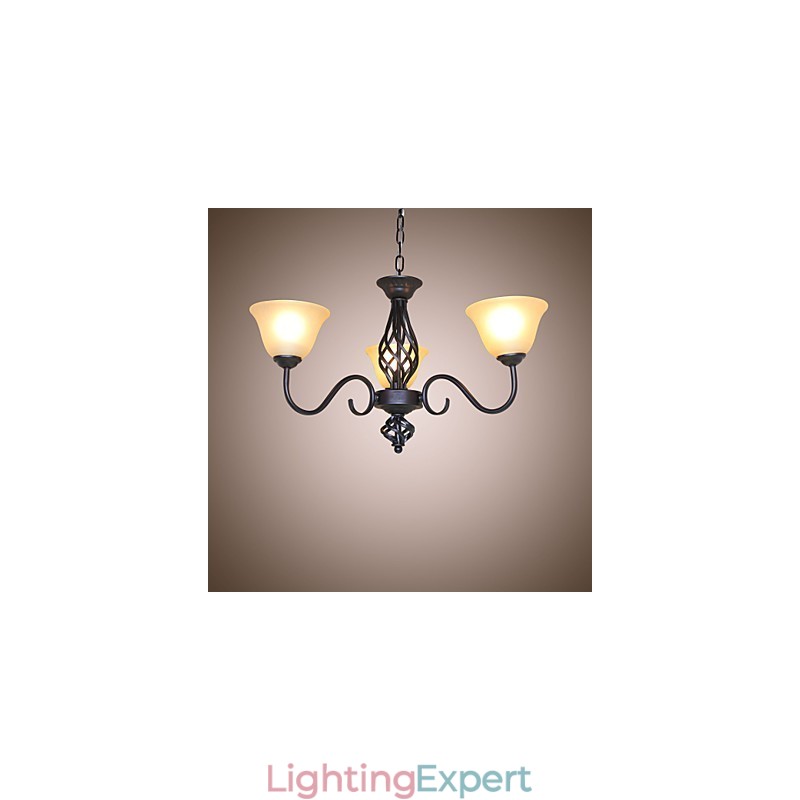 Traditional Classic Rustic Lodge Vintage Retro Country Others Feature for Mini Style Designers Metal Chandelier
