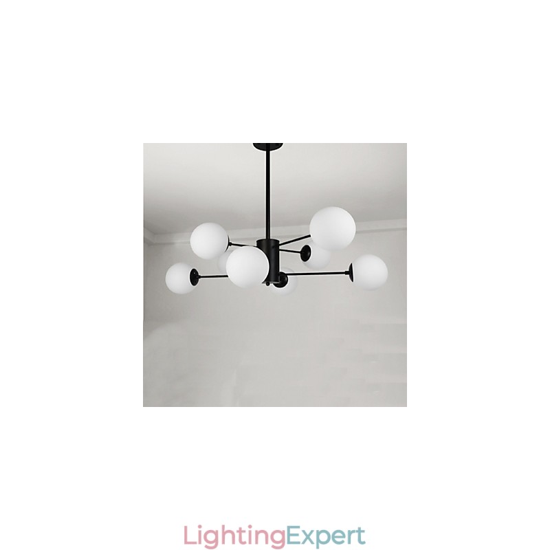 Modern Contemporary Traditional Classic Painting Feature for Mini Style Metal Chandelier