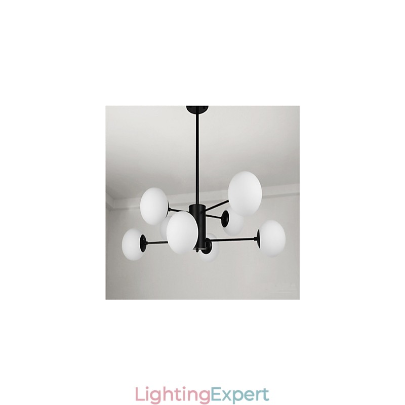 Modern Contemporary Traditional Classic Painting Feature for Mini Style Metal Chandelier