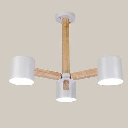 Vintage Painting Feature for Metal Chandelier