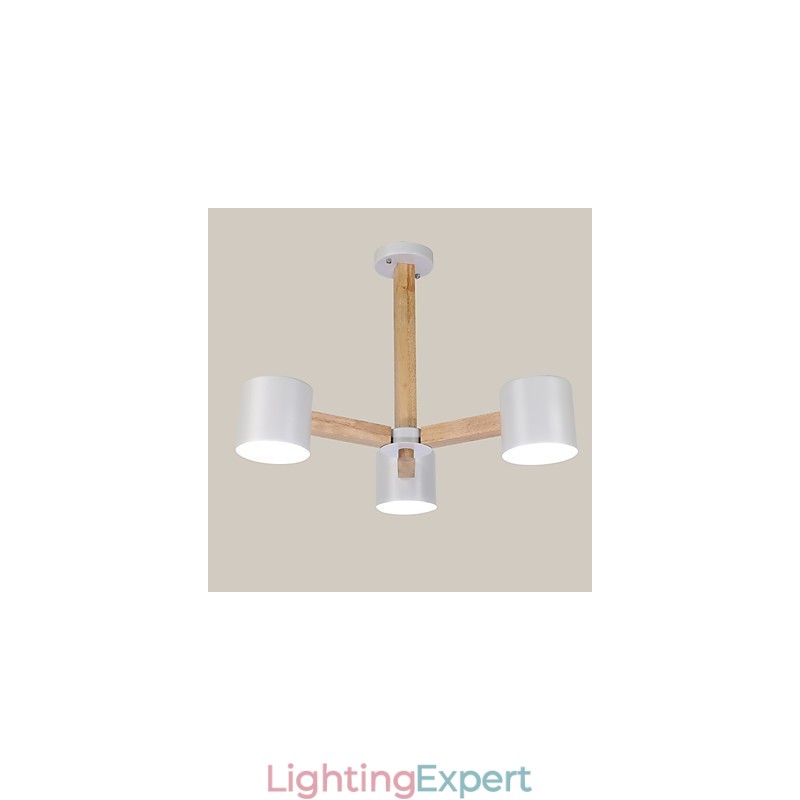Vintage Painting Feature for Metal Chandelier