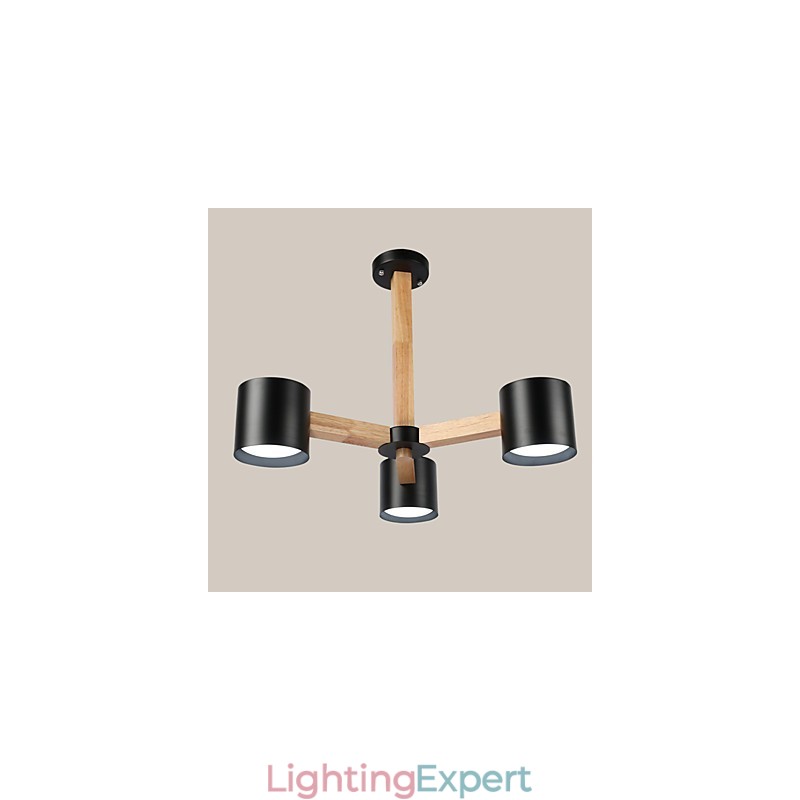 Vintage Painting Feature for Metal Chandelier