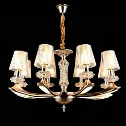 Modern Contemporary Traditional Classic Zinc Alloy Feature for Crystal Mini Style Metal Pendant Light