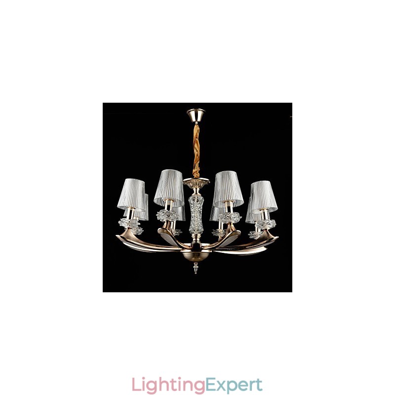 Modern Contemporary Traditional Classic Zinc Alloy Feature for Crystal Mini Style Metal Pendant Light