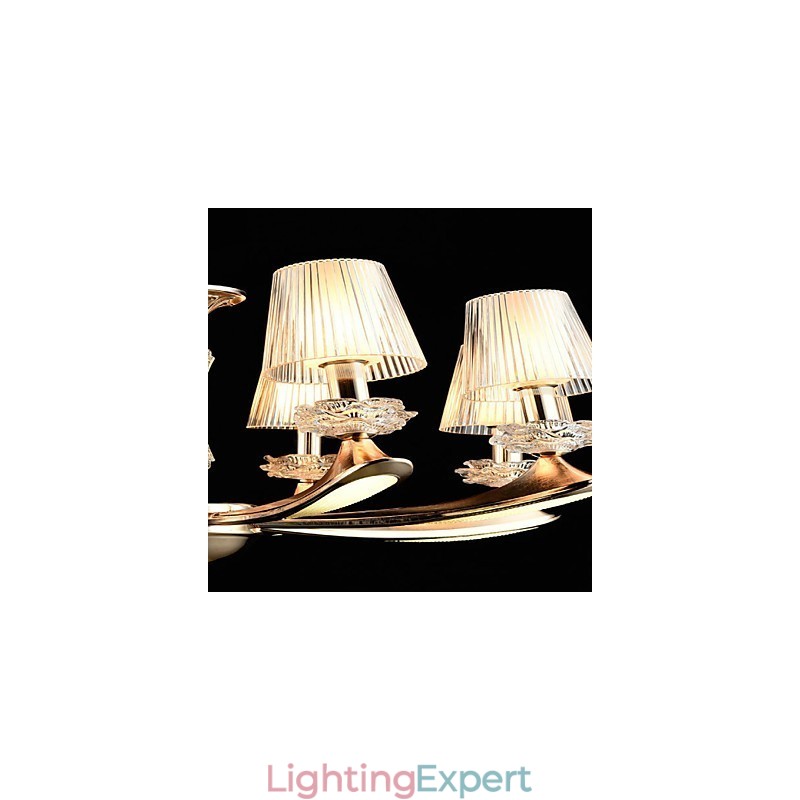 Modern Contemporary Traditional Classic Zinc Alloy Feature for Crystal Mini Style Metal Pendant Light