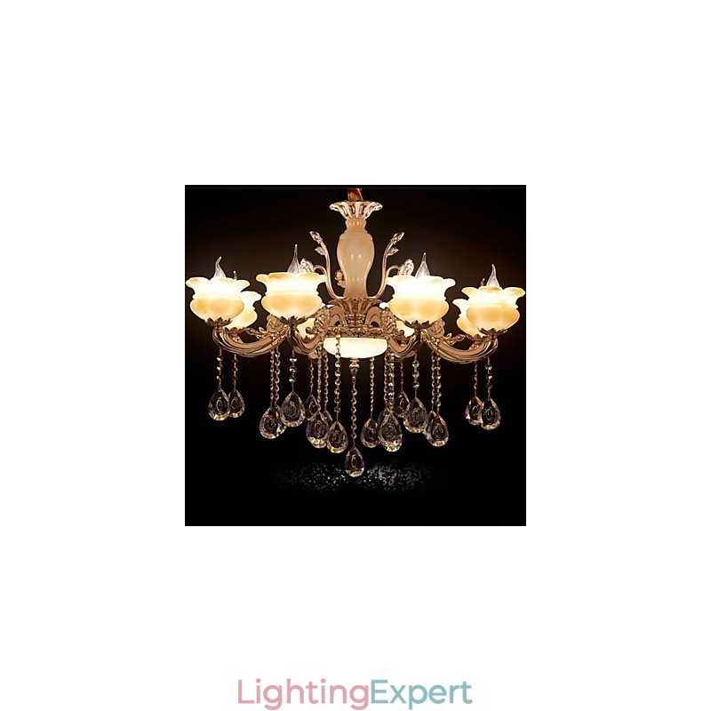 Jade Crystal Pendant lamp
