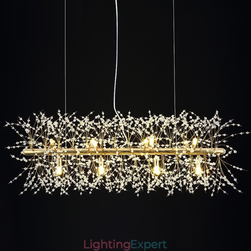 Traditional Classic Electroplated Feature for Crystal Metal Chandelier