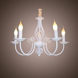 Modern Contemporary Traditional Classic Vintage Retro Others Feature for Mini Style Candle Style Metal Chandelier