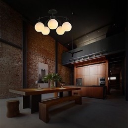 Modern Contemporary Others Feature for Designers Metal Chandelier