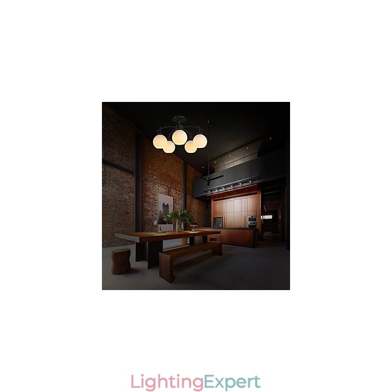 Modern Contemporary Others Feature for Designers Metal Chandelier