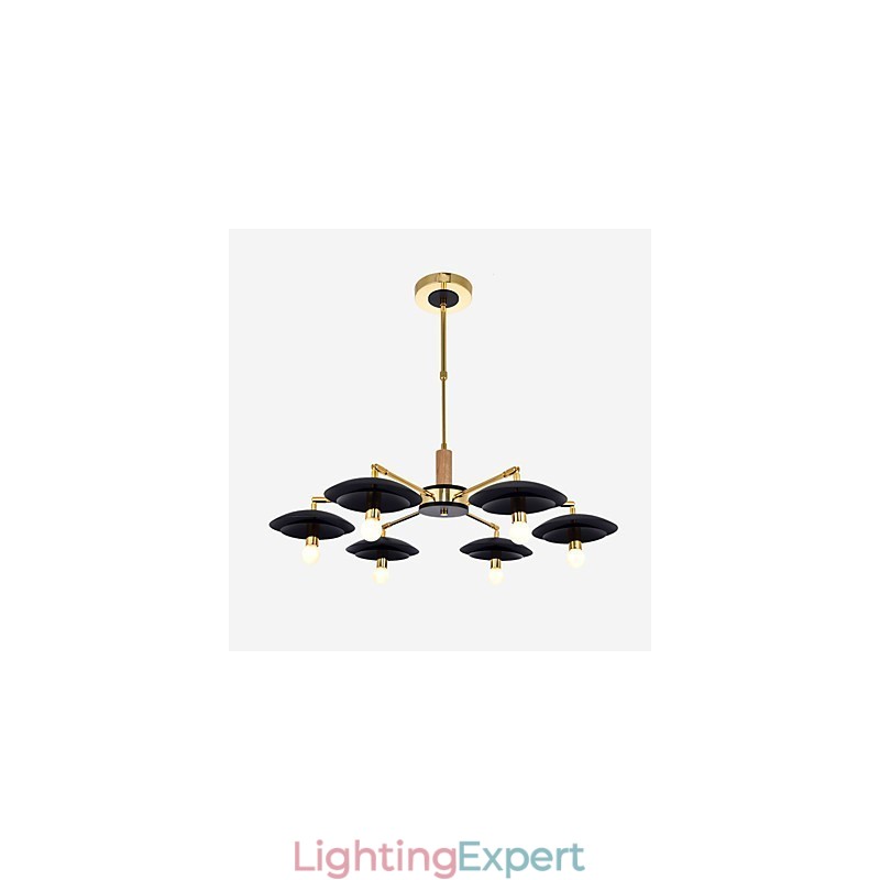 6 Light Personalized Chandelier
