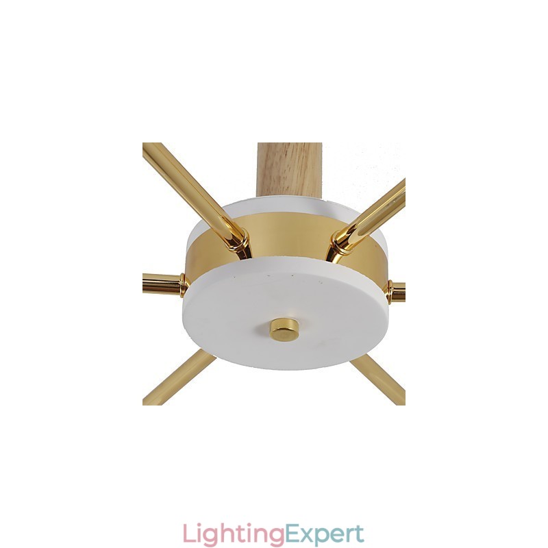 6 Light Personalized Chandelier