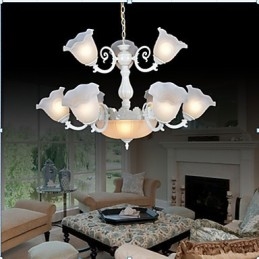 Chandelier Traditional Classic Vintage Retro Metal