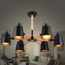 Chandelier Mini Style Modern Contemporary Metal