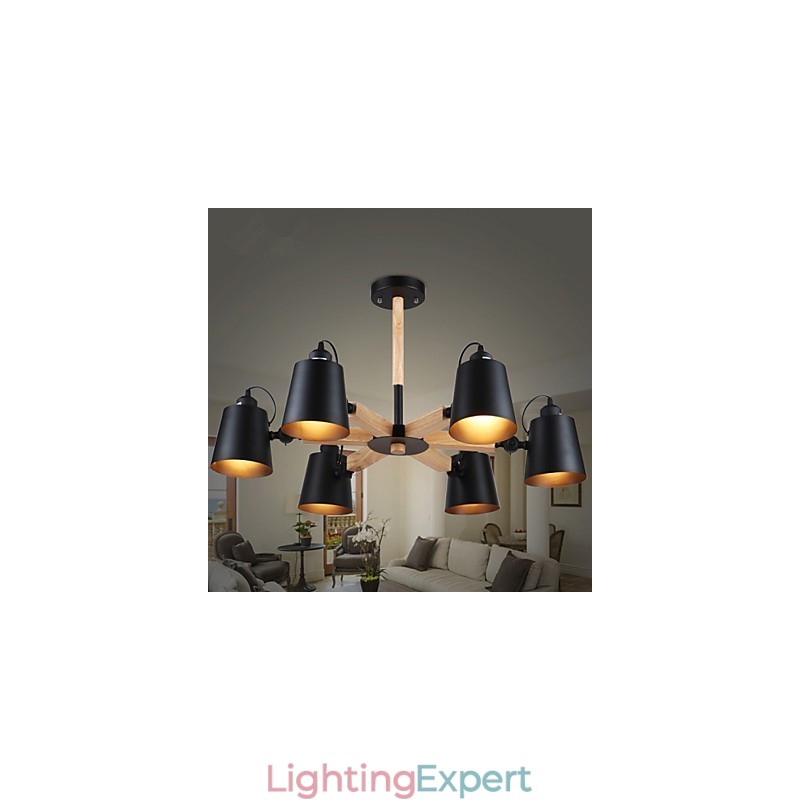 Chandelier Mini Style Modern Contemporary Metal