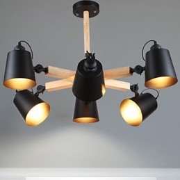Chandelier Mini Style Modern Contemporary Metal