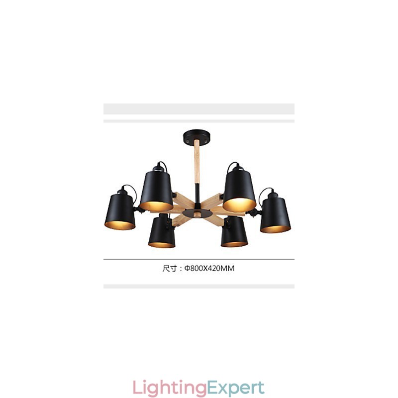 Chandelier Mini Style Modern Contemporary Metal