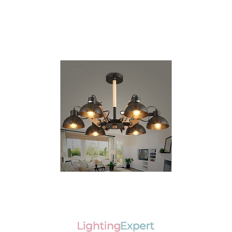 Chandelier Mini Style Modern Contemporary Metal