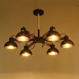 Chandelier Mini Style Modern Contemporary Metal