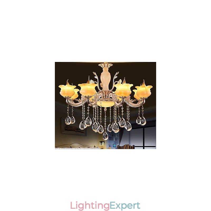 Jade Crystal Pendant lamp